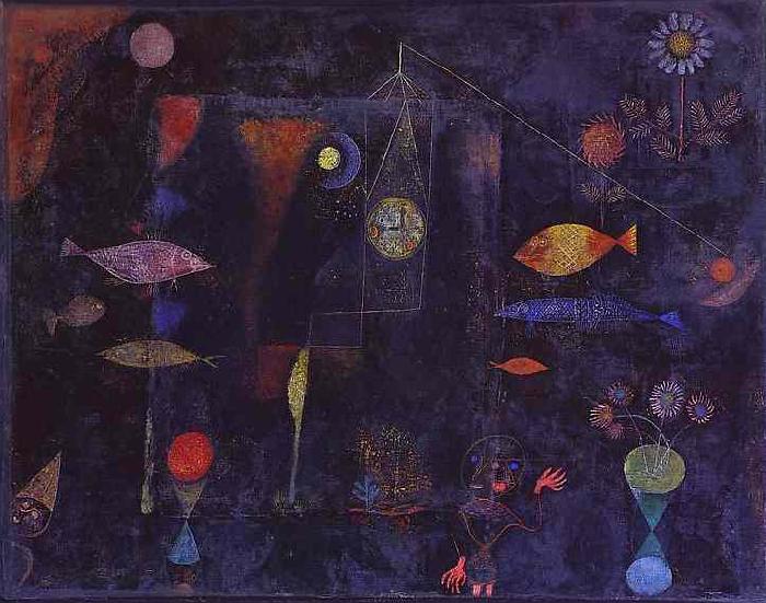 Paul Klee Fish Magic oil painting image